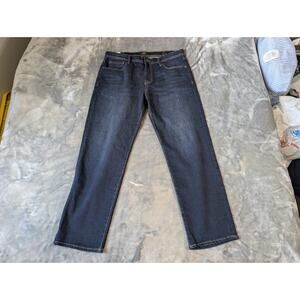 G.H. Bass & Co. Mens Straight Fit Dark Wash Jeans 36 X 30